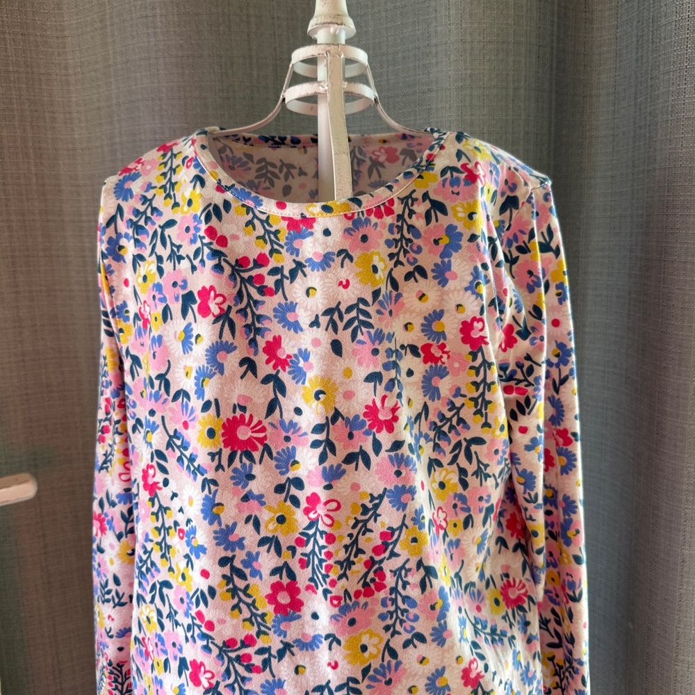 Girl’s Floral Long Sleeve Top